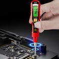 thumbnail image 3 of JJKBVCLO 2 In 1 Digital Display Induction Test Pencil Non Con Tact AC Voltage 30 1000V/Con Tact AC Voltage 11 450V LED Flashlight B Uzzer Alarm For Live/Null Wire Judgment, 3 of 3