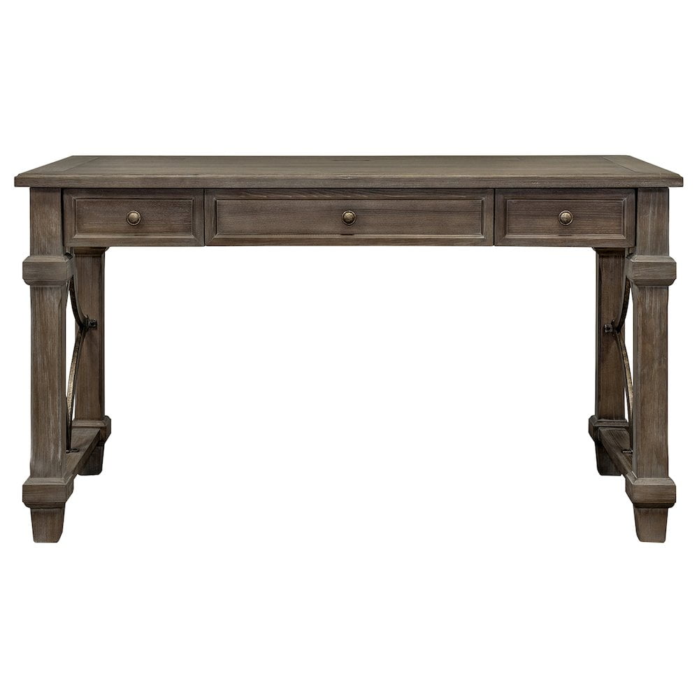 Wood Writing Desk Writing Table Office Desk Gray