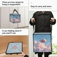 thumbnail image 2 of Home Organizer Foldable Fabric Storage Bin With Handle Flying above The Sky, 2 of 7