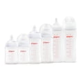 thumbnail image 1 of Set de Biberones Pigeon Soft Touch Transparentes Boca Ancha Libre de BPA, 1 of 5