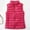 Hot Pink, variant on EGNMCR Puffer Vest Women, Sleeveless Parkas for Women,Women Sleeveless Hood Winter Puffer Vest Outwear Women Warm Long Sleeve Zipper Down Jackets Sleeveless Parkas Coats Tops Wth Pocket Women Coat