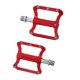 thumbnail image 4 of Pedal de bicicleta Pedal de bicicleta ligero antideslizante de aleación de aluminio para bicicleta de montaña Bicicleta plegable Rojo S, 4 of 10
