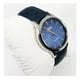 thumbnail image 4 of Reloj unisex Q&q By Japan Qb36j302y con correa de color azul y bisel plateado, fondo azul, 4 of 5