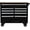 Black, variant on Rolling Tool Chest, Wooden Top for Garage,Red | 9-Drawer Large Tool Cabinet with Wheels, Heavy Duty Metal Tool Box Workbench for Workshop