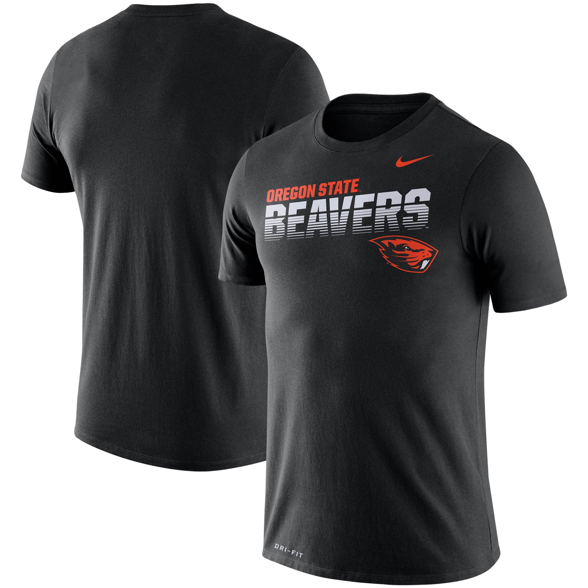 Nike - Nike Men's Oregon State Beavers Legend Football Sideline Black T ...