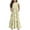 Khaki, variant on Mikilon Girl's Casual Long Maxi Dress Size 6-12 Years Short Sleeve Ploka Dot Loose Dress with Pockets 4-12 Years