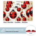 thumbnail image 2 of Ladybird Polyester Outdoor Carpet Office Mat Chair Mat Non-Slip Machine Washable, 2 of 6