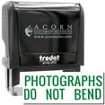 thumbnail image 1 of Large Self-Inking Photographs Do Not Bend Stamp, Trodat Printy 4913, Press and Print Stamping, Impression Size 7/8" x 2-1/4", Up to 10,000 Impressions - Green Ink, 1 of 10