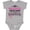 AC-Heather Grey, variant on Inktastic My Grandma is a Survivor Breast Cancer Awareness Boys or Girls Baby Bodysuit