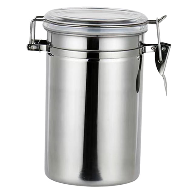 Almacenamiento de granos de café, recipiente para té y azúcar, herramientas, almacenamiento de cocina, café para el hogar 1100 ml 103 cm x 166 cm