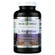 Amazing Formulas L-Arginine 500 Mg 250 Capsules