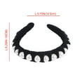 thumbnail image 2 of AURARMLET Black Festival Headband Hair Accessory for Women, Stylish and Comfortable for Meetings and Events, 2 of 6