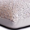 thumbnail image 2 of The HomeCentric Decorative Silver Pack of 2, 12"x16" (30x40 cm) Lumbar Pillow Cover, Silk Sequins Beaded & Textured Oblong Pillow, Abstract Pattern Modern Style - Silverware, 2 of 2