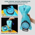 thumbnail image 4 of Vessie d'Hydratation, Sac de Rangement Léger pour Réservoir d'Eau de 2 L, Sac à Dos avec Réservoirs d'Hydratation pour la Randonnée, le Vélo, l'Escalade, le Cyclisme, la Course (Bleu), 4 of 5