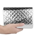 thumbnail image 4 of Womens Evening Bag Cocktail Party Wristlet Clutch Sling Purse for Mobile Phone, Make-Up Kits, Cosmetics, Accessories, Earbuds, 4 of 5