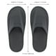 thumbnail image 2 of YSNOOWE 6Pares Zapatillas Desechables Universal Gris Oscuro Para Viajes Y Estancia En Hotel Cómodas, 2 of 7