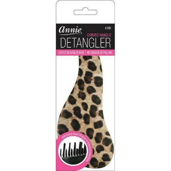 ANNIE - Curved Handle Detangler Brush (#2481)