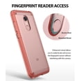 thumbnail image 4 of Xiaomi Redmi Note 5 Case, Ringke [FUSION] Clear Transparent PC Back TPU Bumper [Drop Defense] Raised Bezels Scratch Protection Natural Form Cover for Redmi 5 Plus - Rose Gold Crystal, 4 of 8