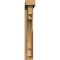 thumbnail image 2 of Ekena Millwork 4"W x 22"D x 26"H Merced Block Rough Sawn Bracket w/ Offset Brace, Western Red Cedar, 2 of 25