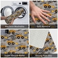 thumbnail image 4 of Bingfone Retro Excavator Door Mat 16"x24" Front Entrance Non-Slip Low Profile Washable for Entryway, 4 of 7