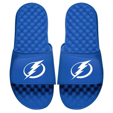 Men s ISlide Royal Tampa Bay Lightning Primary Logo Slide Sandals