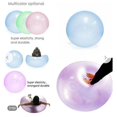 thumbnail image 2 of TFixol "Extra Large Inflatable TPR Bubble Ball for Kids - Fun, Bouncy, and Portable Playtime Toy, Pink, 6.5 Inches, Expands to 40cm", 2 of 5