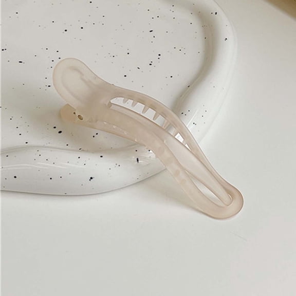 TIHLMK Small Hair Clips Creative Shark Clip Ladies Headdress Hair Clip Clip Lazy French Flat Clip