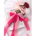 thumbnail image 4 of Silk Chiffon Ribbon Set, Handmade Fringe Silk Ribbon for Gift Wrapping Bridal Bouquets Wedding Invitations Decoration Crafts 1.5inx5.5Yard/Roll, 4 of 5