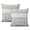 Boho Ethnic Design, variant on Exquisite Ethnic Boho 16x16 inch Pillow Covers, Set of 2, Decorative Linen Blue Carpet Design, Perfect Farmhouse Throw Pillows for Sofa, Couch, Outdoor Use