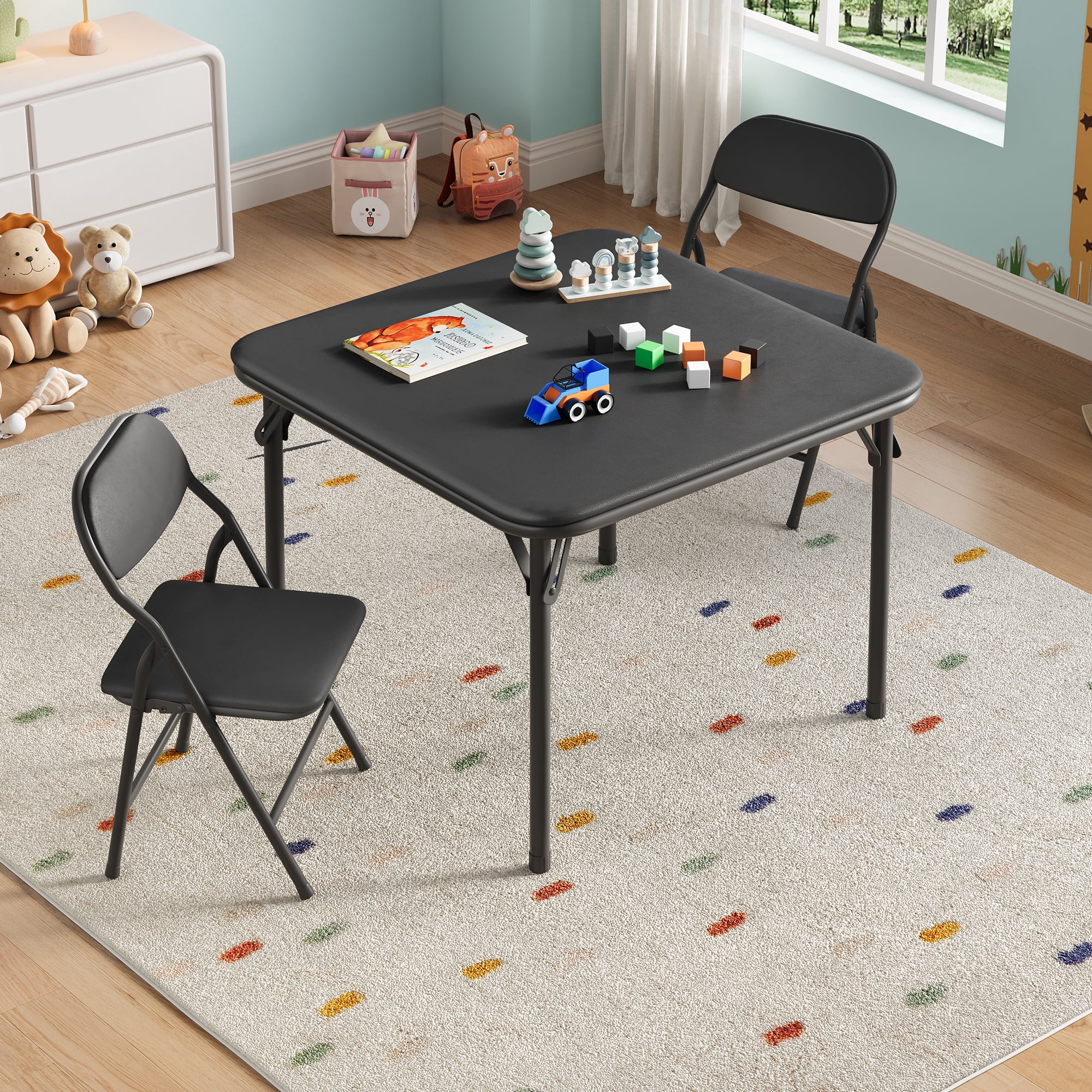 folding children s table and product