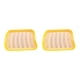 thumbnail image 3 of Advancent Molde para salchichas resistente al calor: fácil de limpiar y antiadherente, versátil, resistente a los arañazos, latas y moldes amarillo 2Conjunto, 3 of 6