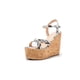 thumbnail image 5 of Nueva moda de verano para mujer con hebilla con estampado de serpiente Sandalias de tacón alto para mujer Wmkox8yii  hfjk165, 5 of 9