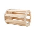 thumbnail image 3 of Comedero de heno para conejos Ticfox, de madera, contenedor de heno, claridad notable, 3 of 11