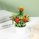 thumbnail image 3 of Flores artificiales Bonsai Diy Decoración del hogar Maceta ornamental Baño Alféizar Mini maceta Navidad Boda Decorativa, 3 of 5