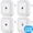 Dimmable Daylight White, variant on 6-Pack LED Night Light Lamp with Smart Sensing, Auto Dusk to Dawn Sensor, Daylight White, 0.5W Plug-in Wall Nightlight