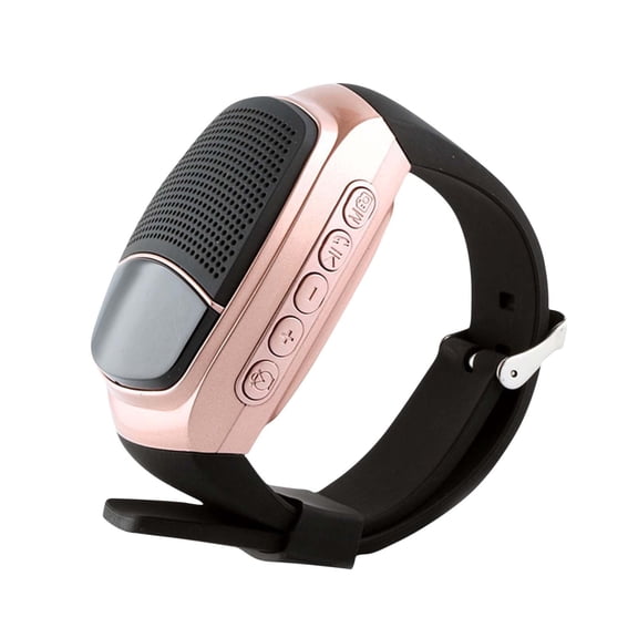 RKZDSR New Outdoor Portable Bluetooth Speaker Watch with Hands-free Call, FM Radio Function, and Playback Support