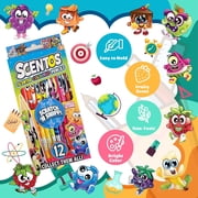 Scentos Scratch 'N Sniff Colored Pencils
