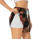 thumbnail image 1 of Balery Colorful Flower German Shepherd Pantalones cortos deportivos para mujer con forro y dos bolsillos, elásticos, para entrenamiento, gimnasio, yoga-XX-Large, 1 of 7