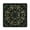 Huang-1, variant on Green Frogs Kaleidoscope Nature Mandala Art Outdoor Picnic Blanket, Foldable Waterproof Beach Mat, Portable Beach Blanket for Beach Camping, Hiking, Family Concerts