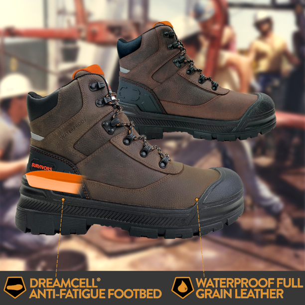 Herman Survivors Men's Groundbreaker Steel Toe Work Boots