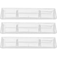 thumbnail image 1 of Buachois 3Pcs Range Hood Oil Cup,Universal Plastic Rectangular Reusable Replacement Oil Catcher Collecting Cup,Transparent Oil Collector Box for Kitchen Home Restaurant, 1 of 8