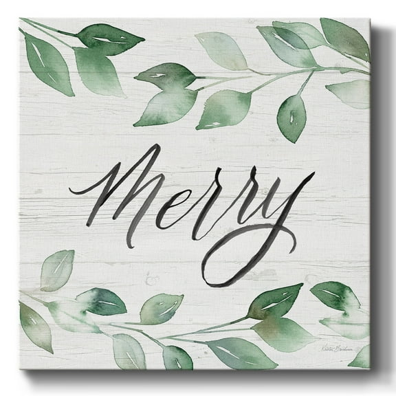 Merry- Gallery Wrapped Canvas