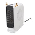 thumbnail image 5 of 500W Air Warmer ABS Instant Heat 360 Degree Air Diversion Double Power Off Protection Space Heater for Home EU 220V, 5 of 5