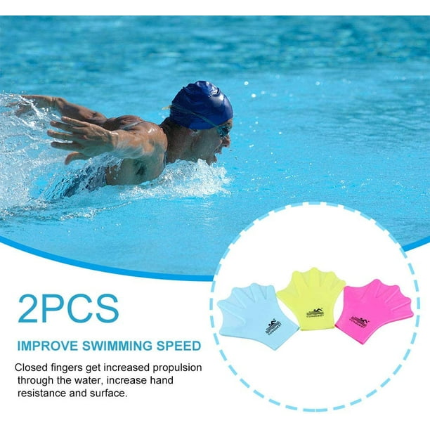 Pagaies à Main pour la Natation, Natation en Silicone, Accessoires  d'entraînement Natation, Améliorer l'entraînement à la Natation, la plongée