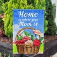 thumbnail image 3 of America Forever Happy Mother's Day Flower Basket Garden Flag 12.5 x 18 inches Red Rose Flowers Green Leaves Double Sided Holiday Seasonal Yard Outdoor Decorative Love My Mom Flag, 3 of 5