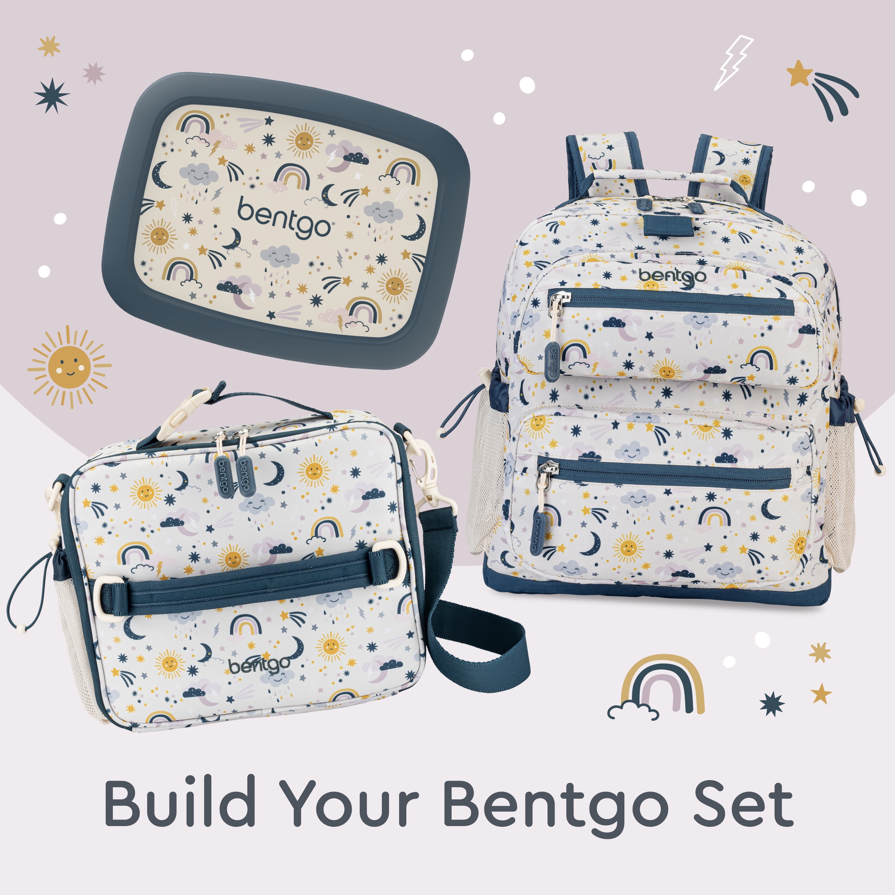 Bentgo® Kids Prints Leak-Proof, 5-Compartment Bento-Style Kids