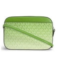 thumbnail image 4 of Michael Kors Women's Jet Set Large Ombré Signature Top Zip Logo Crossbody Bag (Jungle Green), 4 of 6