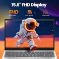 thumbnail image 4 of HP 250 G10 15.6" FHD Business Laptop Computer - Intel 10-Core i7-1355U (Up to 5.0GHz), Intel Iris Xᵉ Graphics, 16GB RAM, 512 GB SSD, HDMI, Webcam, Wi-Fi 6, Windows 11 Pro, 4 of 8