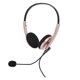 thumbnail image 3 of Call Center Headset - Multifunctional, Stylish, Noise Canceling, HD Call, Hearing Protection, Rose Gold, 3 of 4