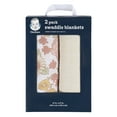 thumbnail image 4 of Gerber Baby Boy or Girl Unisex Muslins Swaddle Blanket, 2-Pack, Retro Floral, 4 of 11